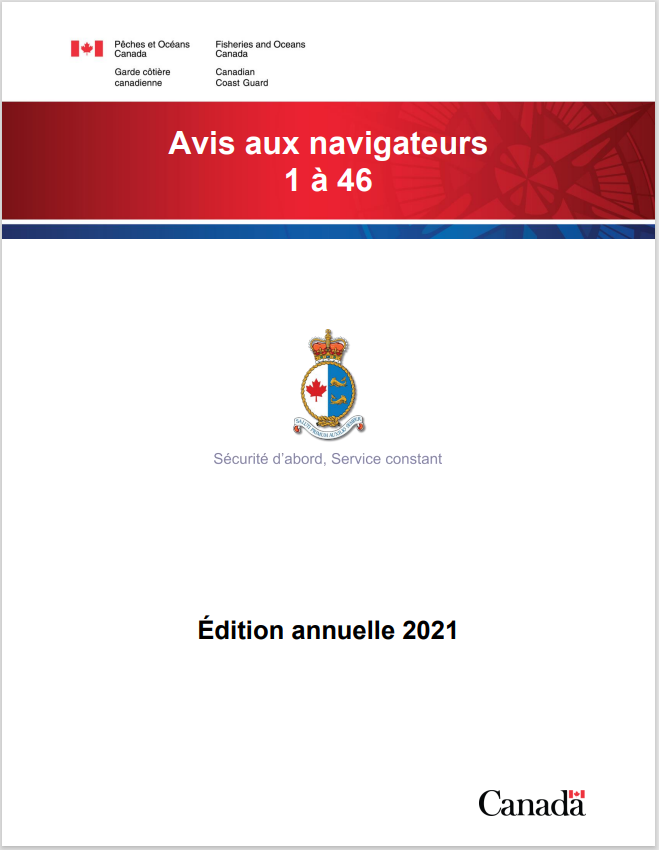 Édition annuelle des Avis aux navigateurs